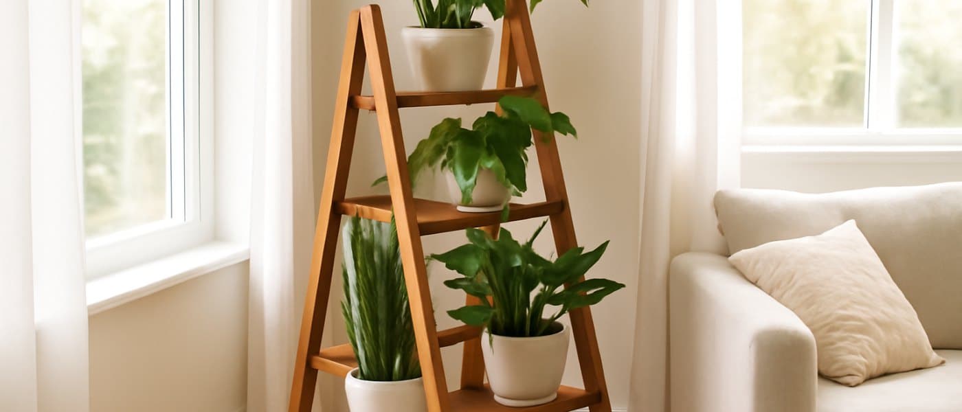 Bien choisir son support ou son étagère à plantes