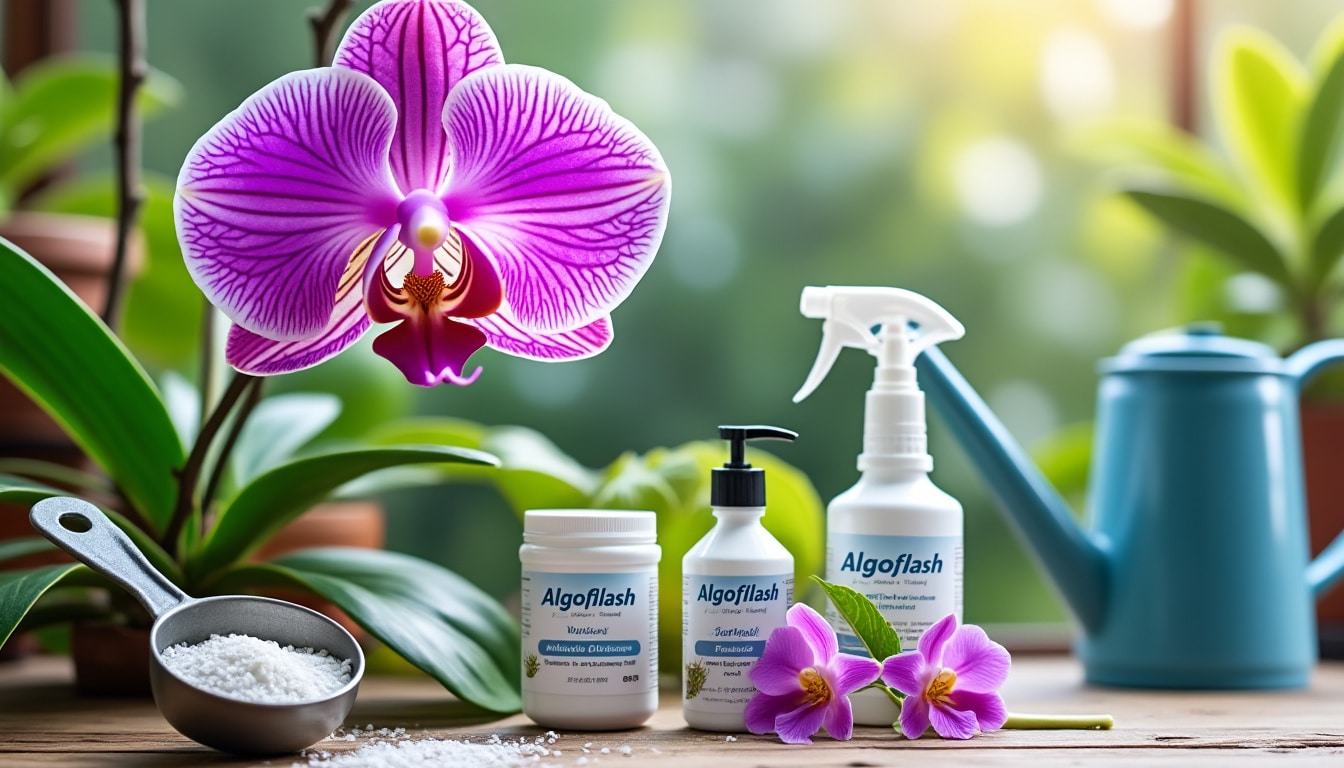 Algoflash engrais orchidée mode d’emploi : méthode et matériel