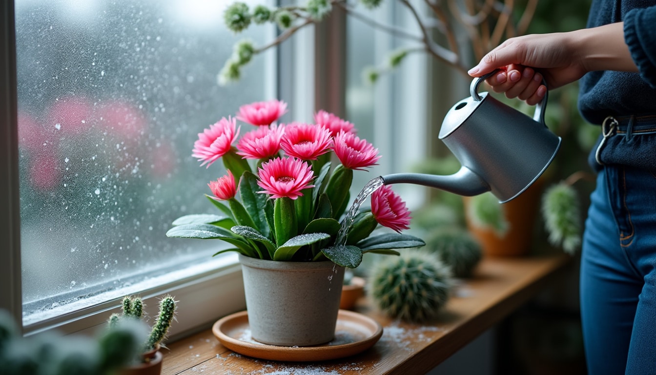 Cactus de Noël arrosage hiver : choisir selon la saison et l&rsquo;usage