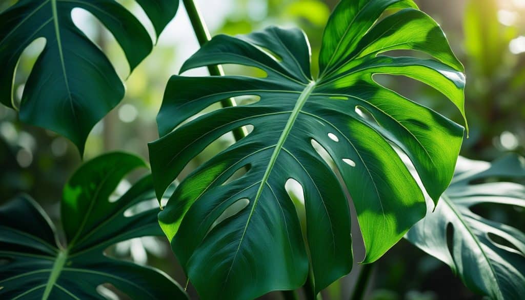 Monstera deliciosa : pourquoi ses feuilles se percent